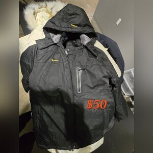 Geoffrey Beene Black Ski Jacket